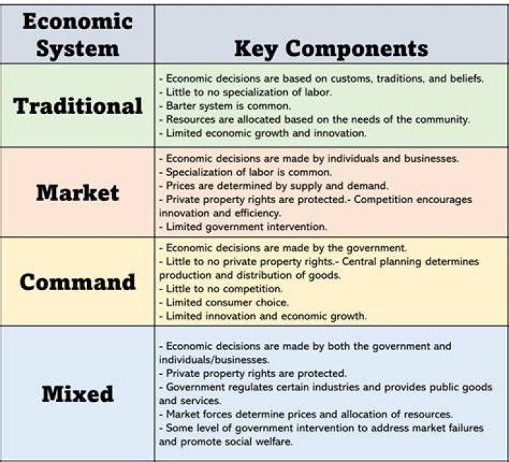 Which economic system to most countries use?