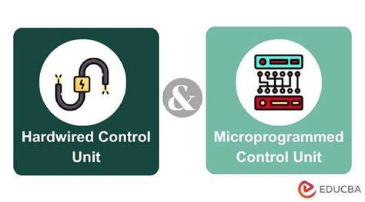 Which is better hardwired or microprogrammed control unit?