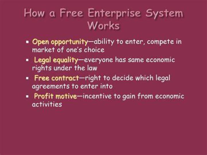 Which of the following benefits of the American free enterprise system requires a great deal of government involvement?