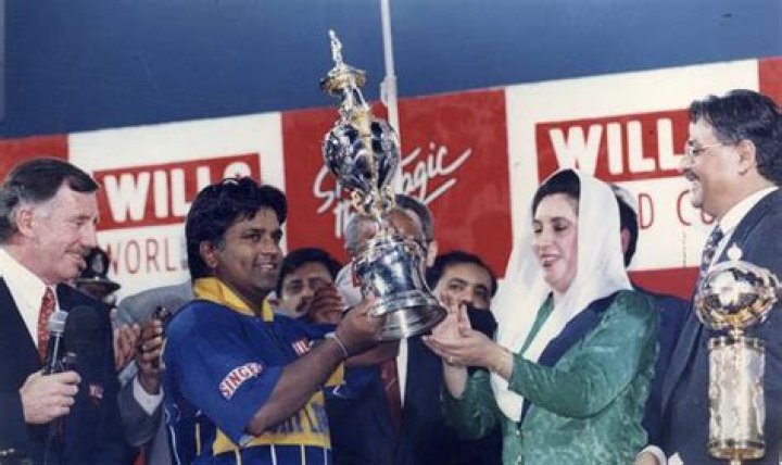 Which year did Sri Lanka win World Cup?