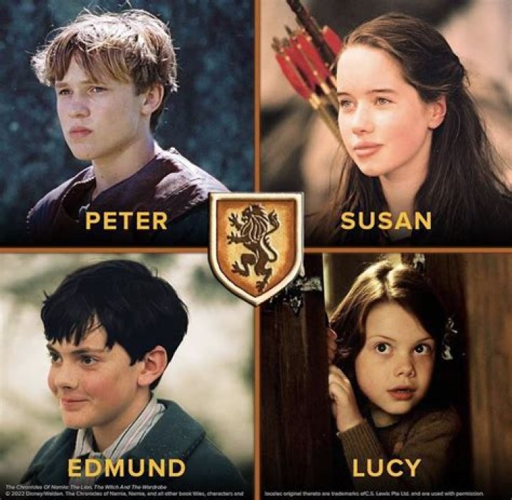 Who are the 4 main characters in Narnia?