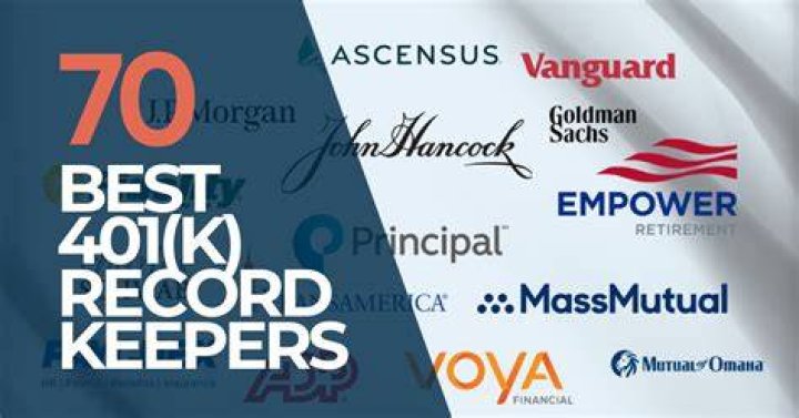 Who are the largest 401k recordkeepers?