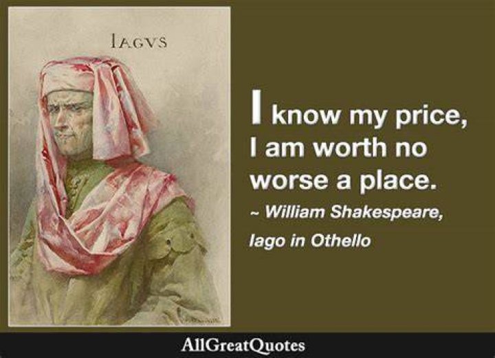 Who is Iago quote?