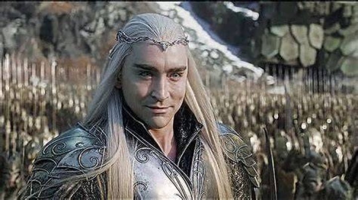 Who is the elf king in The Hobbit?