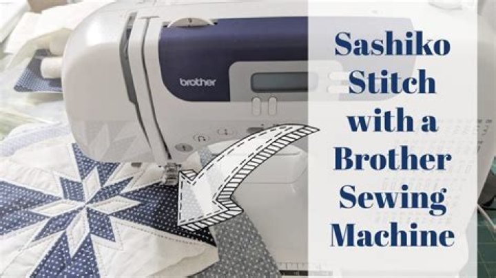 Who makes the Sashiko sewing machine?