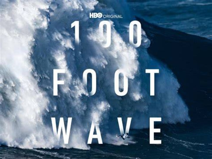 Who rode the 100 Foot Wave in Portugal?