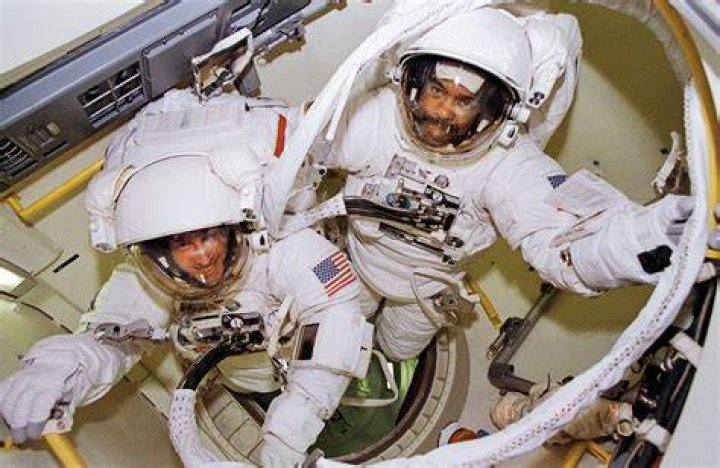 Who was the 1st African American to walk in space?