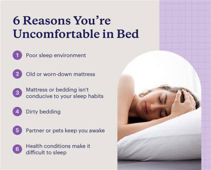 Why am I not comfortable in my own bed?