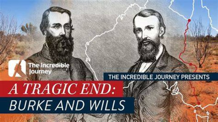 Why did Burke and Wills go exploring?