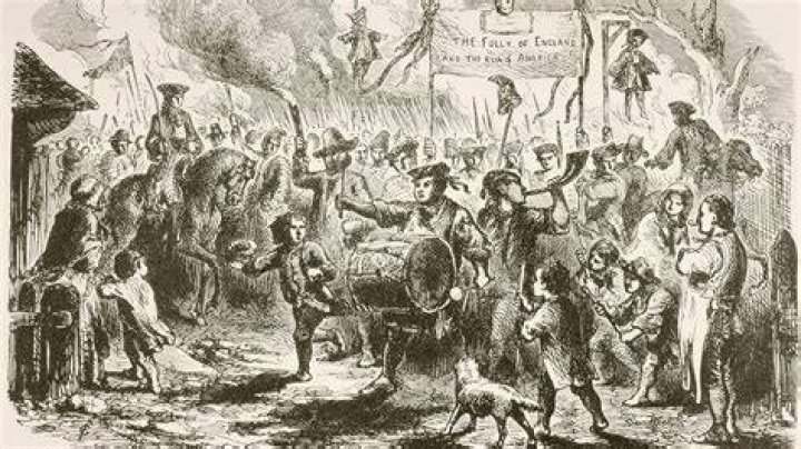 Why did colonists boycott British goods?