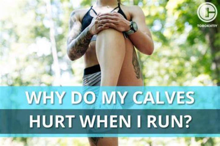 Why do my calves hurt in ski boots?