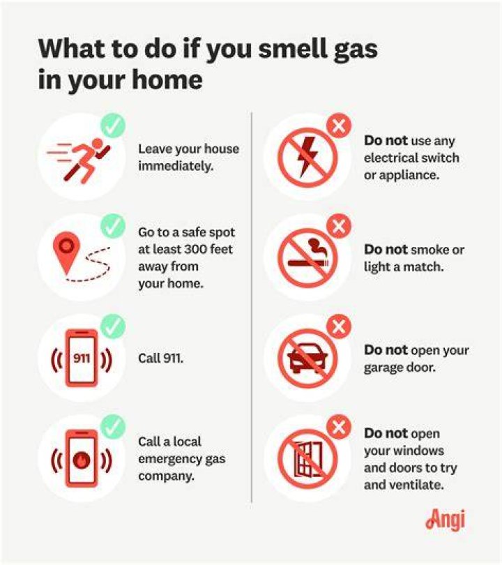 Why does my gas smell so bad all the time?