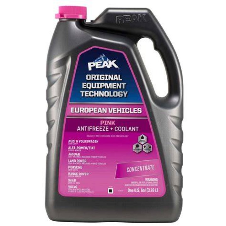 Why does Toyota use pink coolant?