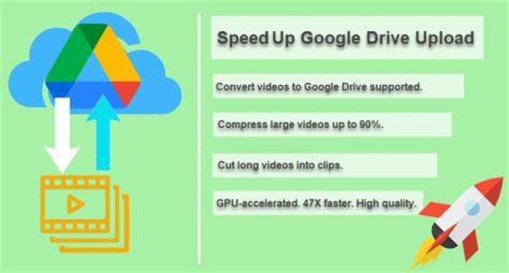 Why is Google Drive upload stuck?