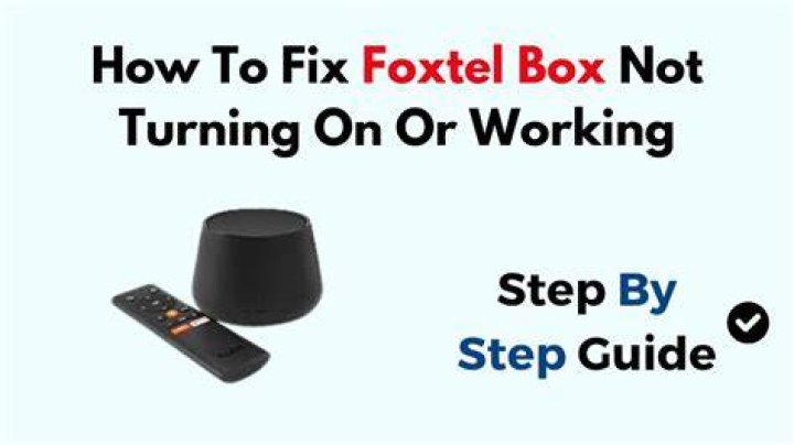 Why is my Foxtel catch up not working?