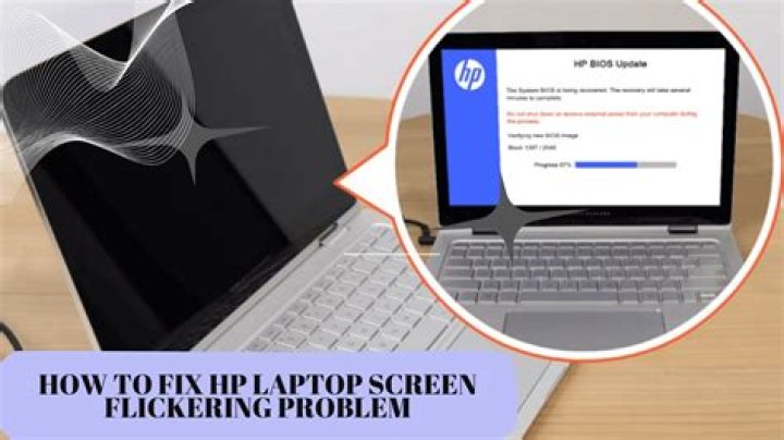 Why is my hp monitor flickering?