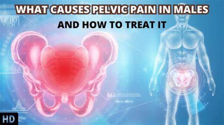 Why is my pelvic area hurting in men?