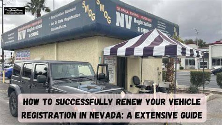 Why is Nevada vehicle registration so expensive?