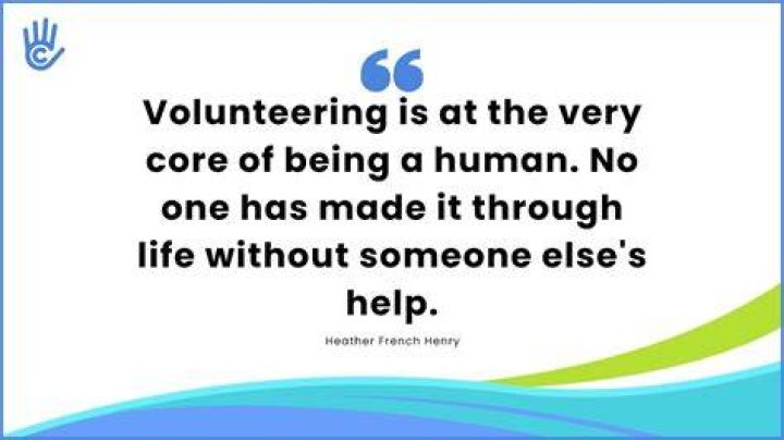 Why is volunteering important quotes?