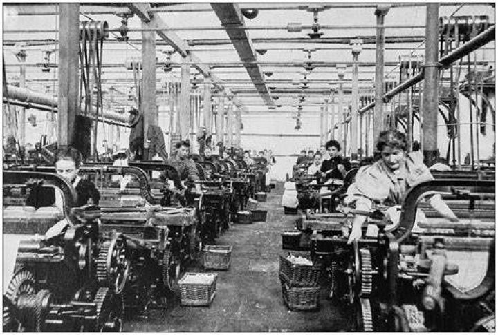 Why was the North suitable for factories?