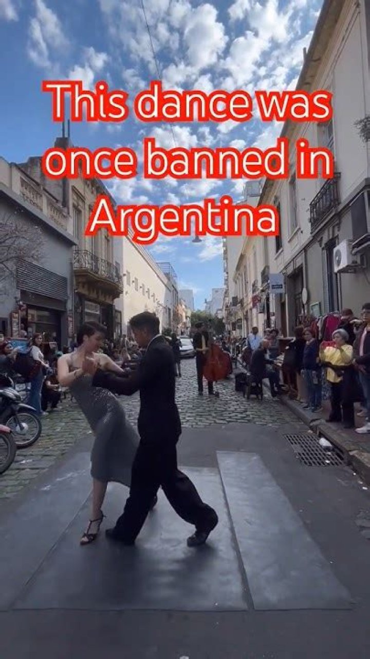 Why was the tango banned in Argentina?