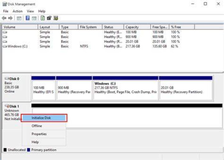 Will initializing a disk erase it?